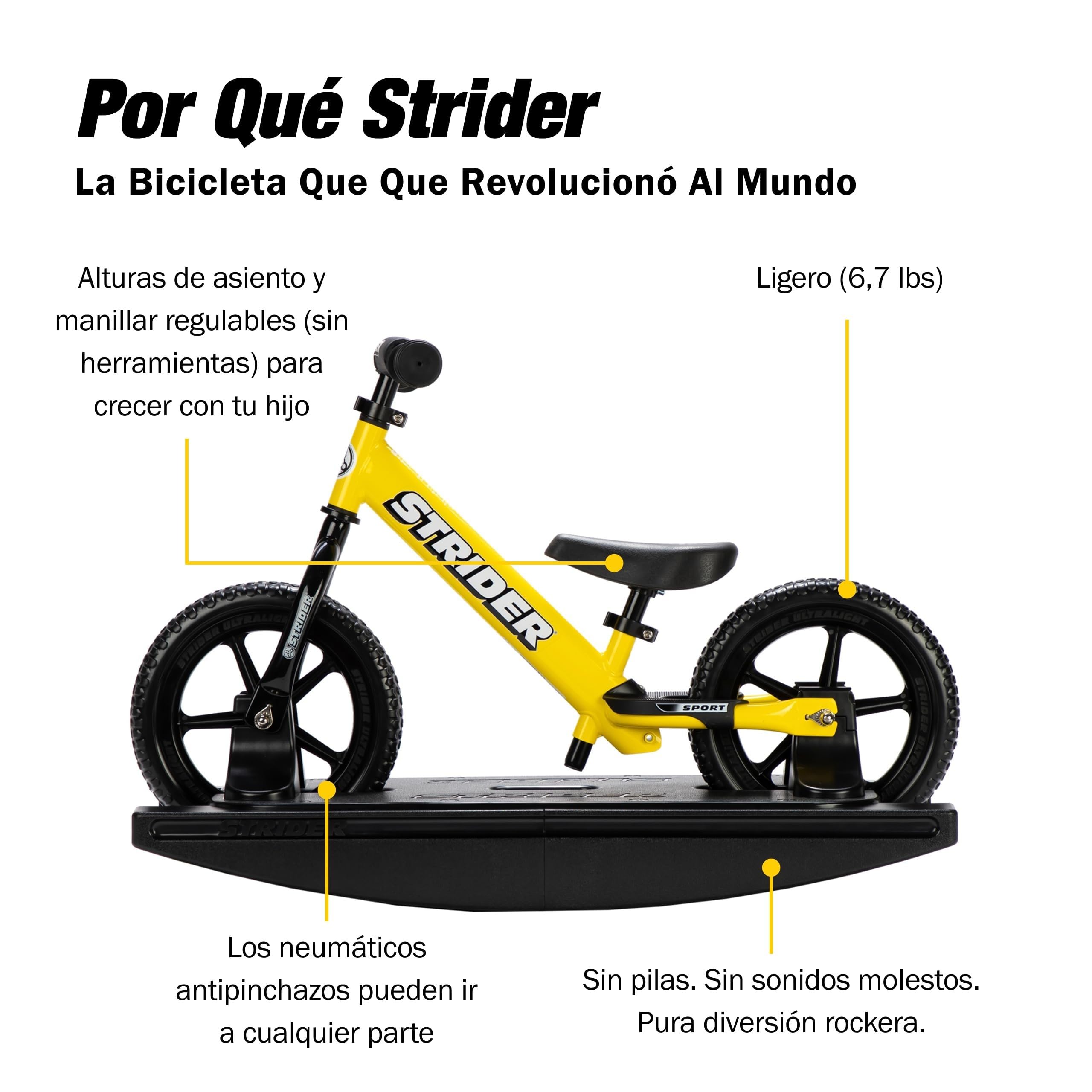 Amazon.co.jp: Strider 12 Sport 2イン1 ロッキングバイク イエロー